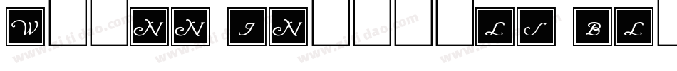 Wrenn Initials Blocked字体转换